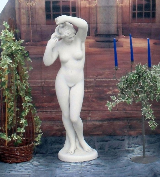 Gartenfigur, Steinfigur, "Venus" Höhe 118 cm, Park & Gartendekoration, Statue, Skulptur, Steinguss