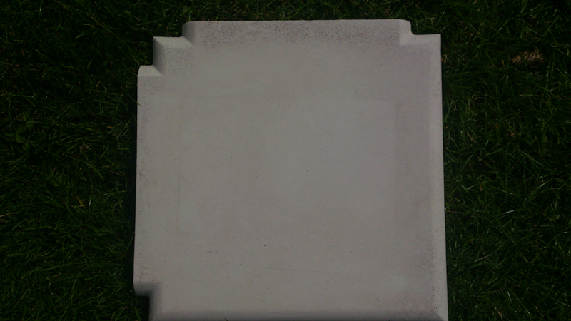 Cover for Eckteilelement 11 kg - 34,5 x 34, 5 cm