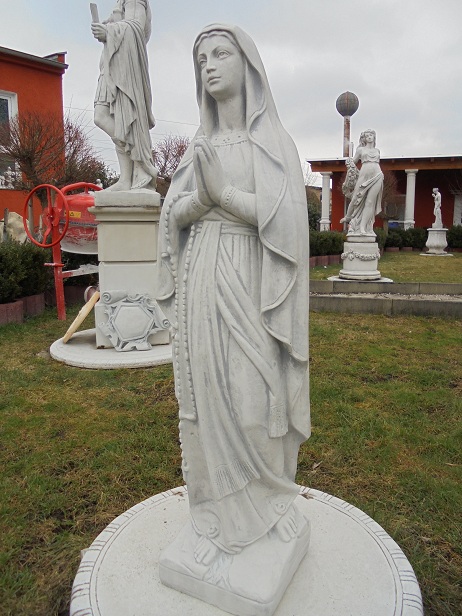 Gartenfigur, "Heilige Maria" Park & Gartendekoration, Grabfigur, Skulptur, Steinguss