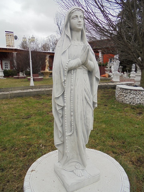 Gartenfigur, "Heilige Maria" Park & Gartendekoration, Grabfigur, Skulptur, Steinguss