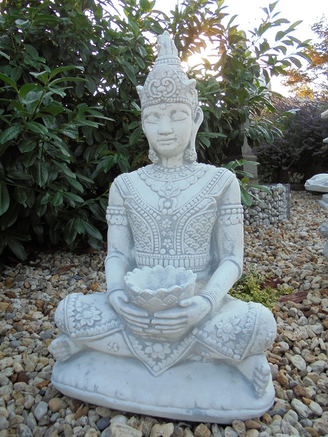 Tempelwächter, Thai Buddha, Gartenfigur, Park & Gartendekoration, Steinfigur, Steinguss