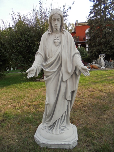 Jesus Statue, Park & Gartendekoration, Gartenfigur, Steinguss