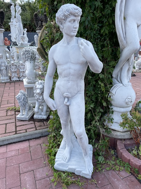 Gartenfigur, Statue "David", Park & Gartendekoration