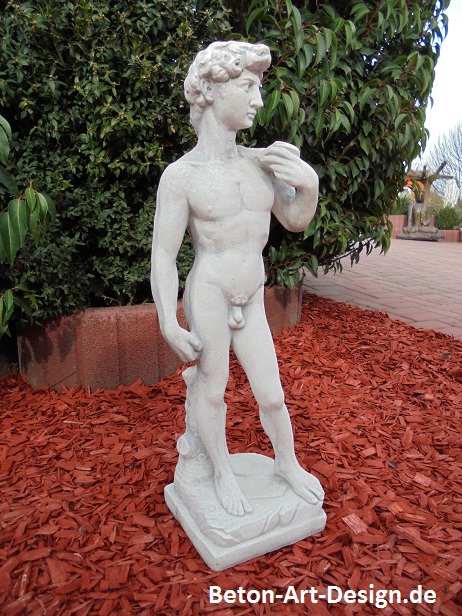 Garden statue of "David", height 59 cm Garden Figure