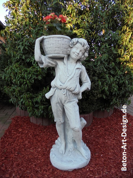 Muschel Steinguss Skulptur Vogeltränke Gartenfiguren Statuen,Top Gartendeko 