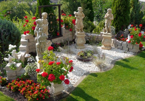 4 Stück, Gartenfiguren "4 Jahreszeiten II" Park & Gartendekoration, Statuen, Steinguss, Statuen