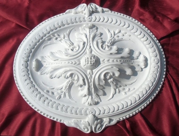 Rosace / decorative element 50 x 58 cm oval