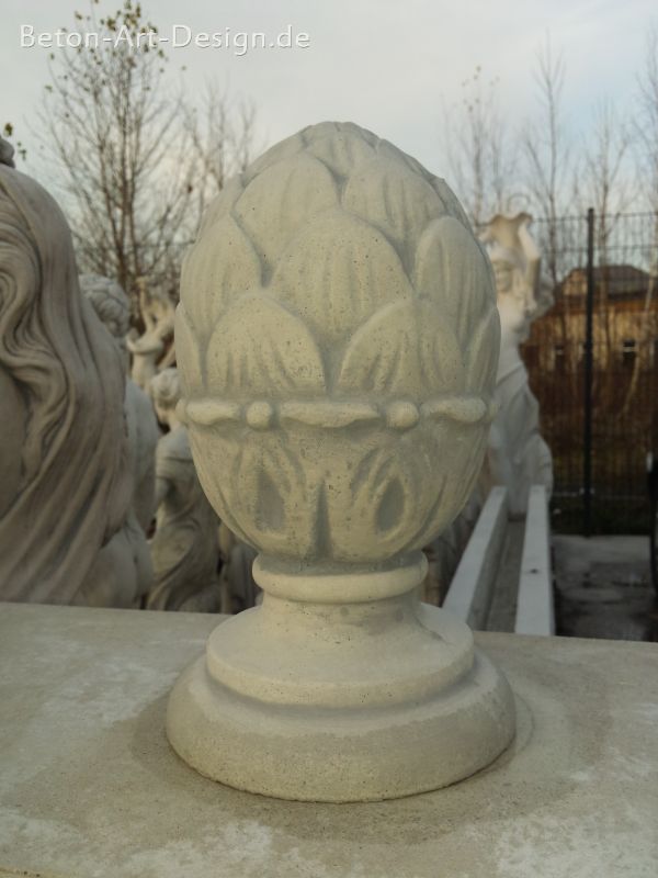 beautiful pine cone abutment crown / cover for column