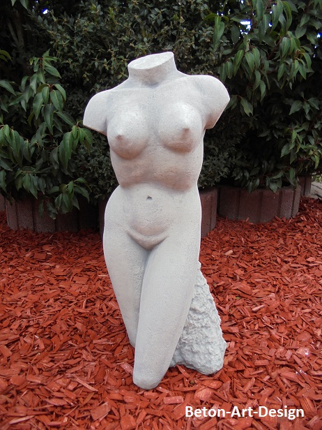 Gartenfigur "Frauenakt" 56 cm hoch, Park & Gartendekoration, Steinfigur, Skulptur, Steinguss, Statue