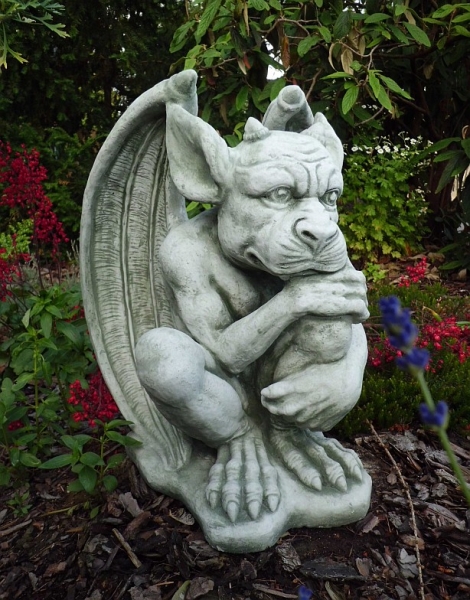 Gargoyle Mythical Creatures 40 cm tall garden statue