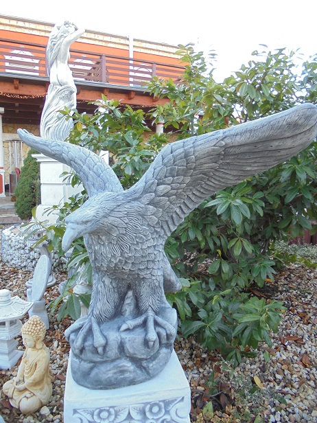 Adler Steinfigur Gartenfigur Gartendekoration, Statue