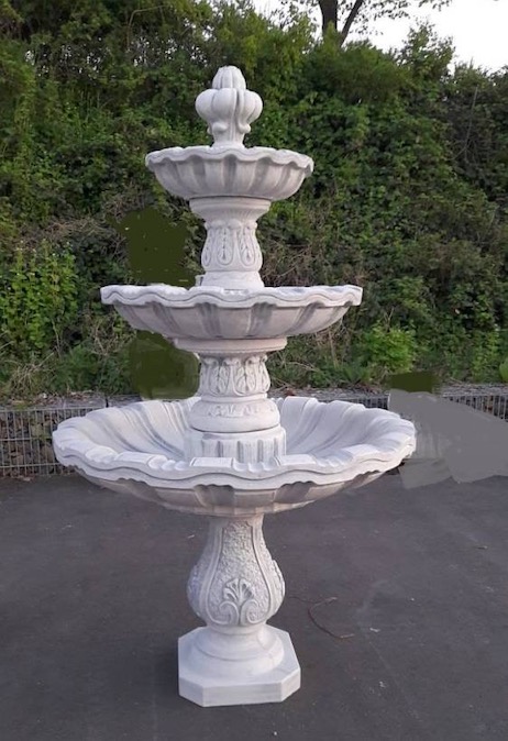 Kaskadenbrunnen, Gartenbrunnen