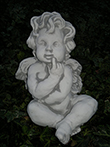 little angel figure garden / stone figure